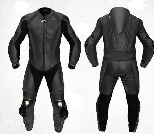 Tuta moto uomo - pelle, 1pz