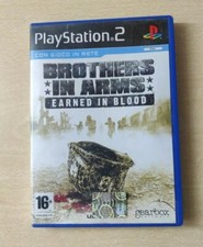 BROTHERS IN ARMS: EARND IN BLOOD PS2  PLAYSTATION 2 PAL  ITALIANO