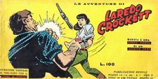 [677] LAREDO CROCKETT ed. Rosa dei venti 1953 n. 6 stato Ottimo