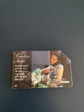 SCHEDA TELEFONICA CORDLESS INSIP 5.000 L. USATA PERFETTA G 449 C&C 2501 AG 51