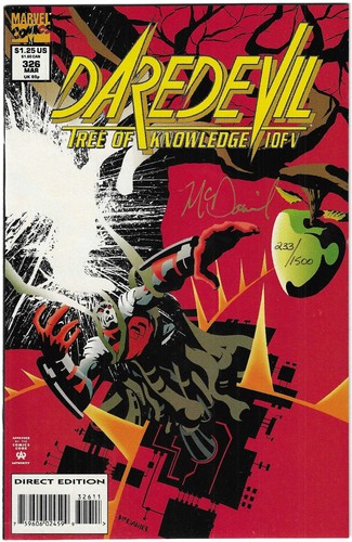 Firmato daredevil 326 marvel - daredevil,