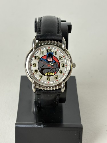 Orologio vintage batman pelle - vintage,