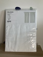 IKEA Hillmari Stoccolma bellissima coppia bianco trasparente 145 x 250 cm 