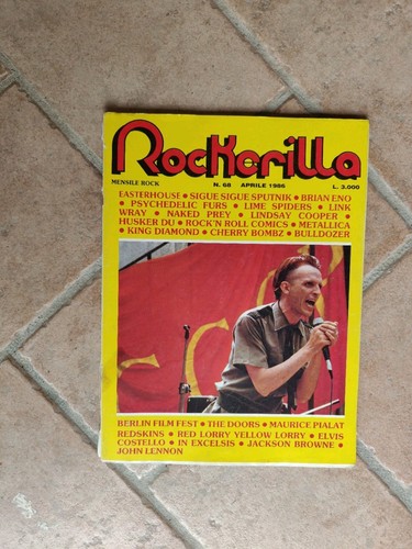 Rivista aprile 1986 - aprile, rockerilla