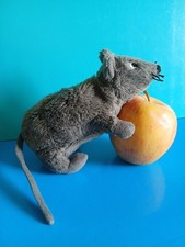 "IKEA" "Gosig Mus" peluche topo, colore grigio, lunghezza 13 cm.
