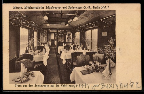 Vagone ristorante della - ak,
