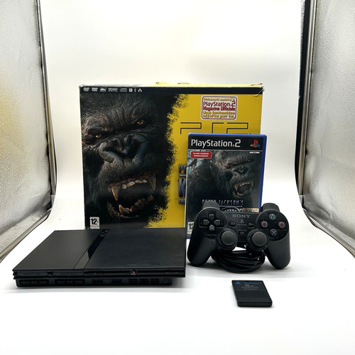 Console playstation ps2 slim - console,