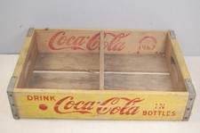 Coca Cola Scatola di Legno