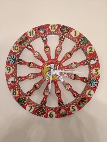 Orologio ruota carretto