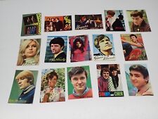 CARTOLINE CANTANTI LOTTO DI 24 THE ROKES MINA EQUIPE 84 ANNI '60 SILVERCART  (2)