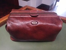 Beauty Pochette " THE BRIGE " Uomo da Viaggio in Pelle, Nuovo Made in  Italy.