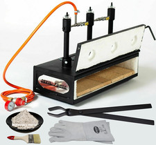 DFHS3+1D/3.6“ Forgia a Gas Propano Fucina Forno Bruciatore Fabbro