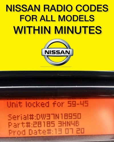 Codice radio nissan - codice,