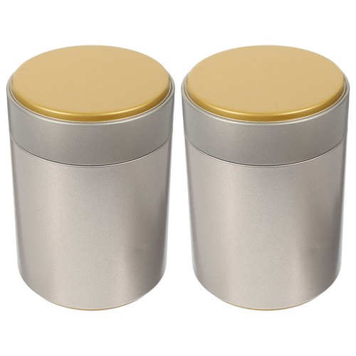 2pcs tilplate tea canister - 2pcs,
