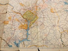 guida turistica vintage mappa