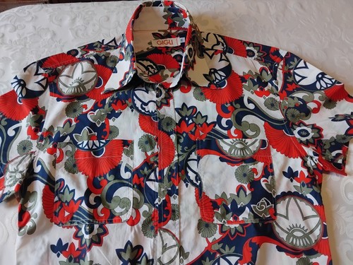 Camicia uomo vintage gigli - uomo, tg