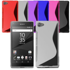 Custodia gel morbida silicone back cover per Sony Xperia Z3 Compact (mini) + schermo 