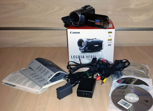 Videocamera canon legria hfr - videocamera,