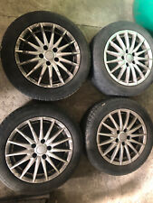ALFA 159 - 4 CERCHI IN LEGA DA 16"  + GOMME TERMICHE ( in omaggio ) 205/55/16