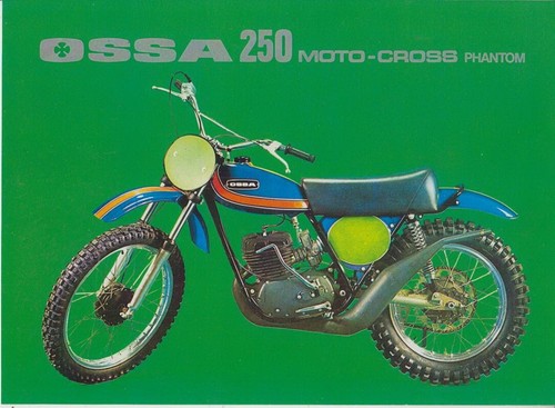 Depliant brochure moto ossa - brochure,