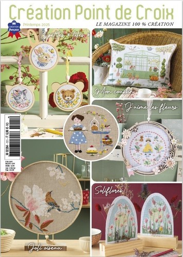 Rivista punto croce - , francese