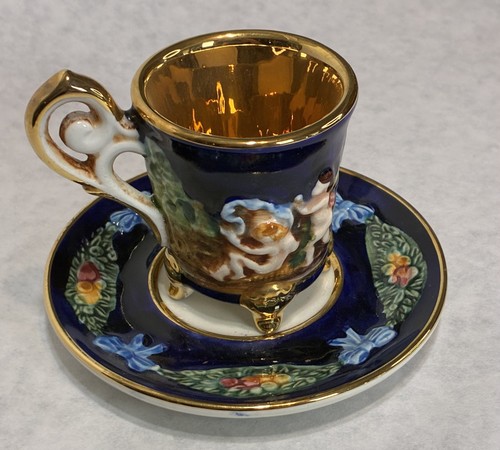 Capodimonte blu cobalto con
