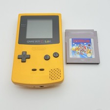 NINTENDO GAME BOY COLOR GIALLO + SUPER MARIO LAND 1 - ORIGINALE PAL EUR