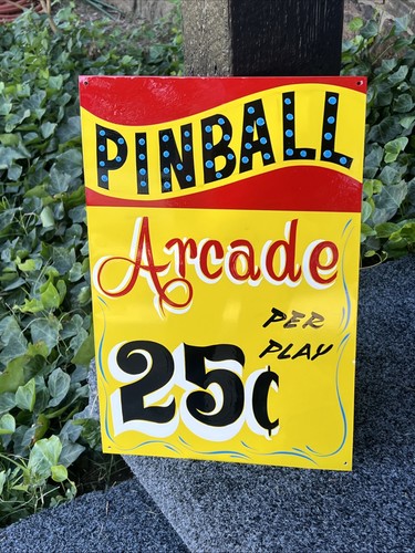Insegna pinball vintage - insegna,