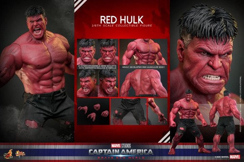 Hot toys red hulk - toys, mms797