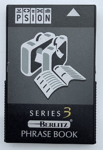 Psion berlitz phrase - berlitz, ssd