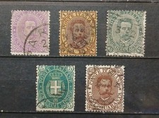 1889 regno francobolli - 1889, umberto