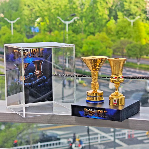 Vetrina doppio trofeo - , in