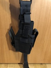 Cinturone Nero Militare Tattico per Softair con Fondina per Pistola