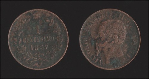 Centesimo 1867 milano - m,