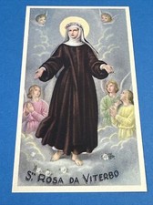 SANTINO HOLY CARD  SANTA ROSA DA VITERBO  PREGHIERA 