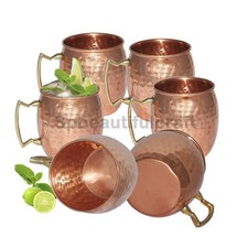 Tazza mulo Mosca martellato in