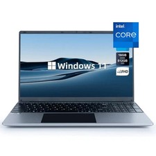 15.6 inch Laptop 16GB 512GB