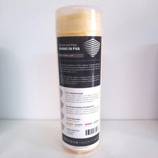 Panno pelle daino sintetica (PVA) 66X43 CM. Ideale per barca,auto,casa. - GIALLO