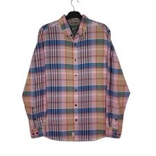 WOOLRICH Camicia rosa a quadri