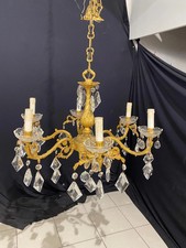 Lampadario vintage ottone a - in,
