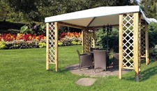 CAPRI solid pine wood gazebo