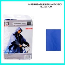 MANTELLA PONCHO DA BICI MOTO ANTIPIOGGIA IMPERMEABILE PIOGGIA PER UOMO DONNA