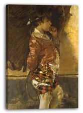 Tela/Cornice Antonio Mancini -