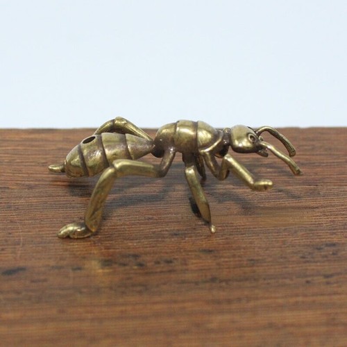 Statua statuina formica ottone