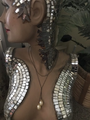 Splendida collana chanel perla - collana,