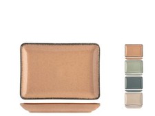 H&h set 4 piatti rettangolari