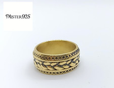 anello uomo corona alloro