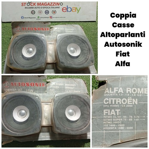 Coppia casse altoparlanti - coppia,