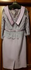 Abito Elegante con stola in seta Luisa Spagnoli Primavera 2019 Tg 44 - Nuovo!!!