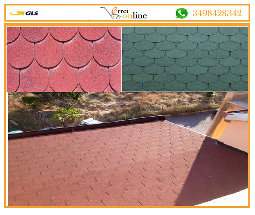 Tegola canadese tonda classica - tonda,